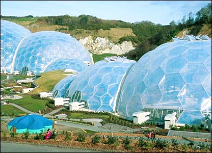 cornwall eden project				